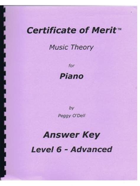 Practice test and grading guidelines Supplementary materials available online Corresponds with current exam requirements Certificate of Merit is an evaluation program of the Music Teachers&39; Association of California. . Certificate of merit piano practice test pdf